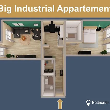 Apartment Luga Homes - Gewandhaus